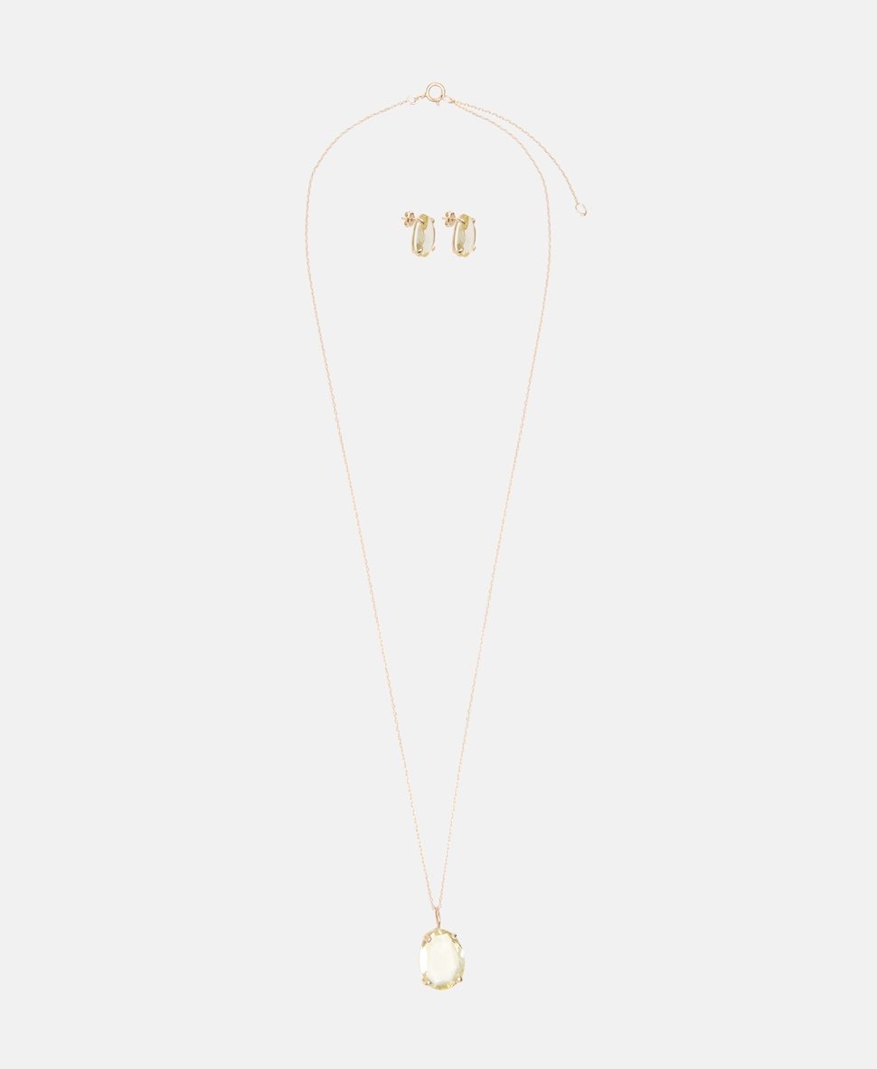 Lawrence Grey Fine Jewelry sada náhrdelníku a náušnic Zlatá 1