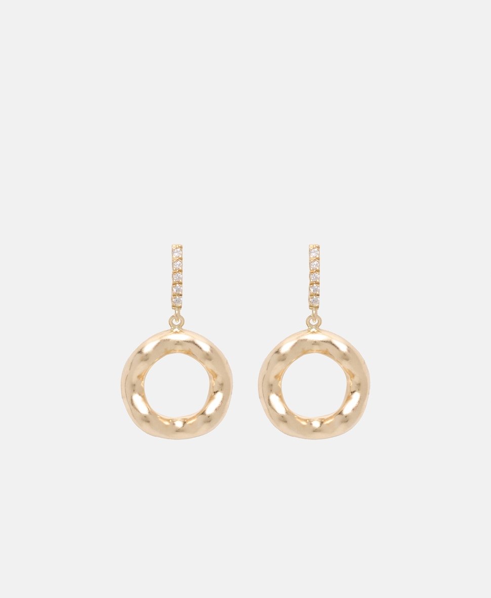 Lawrence Grey Fine Jewelry Obručové náušnice Zlatá 2