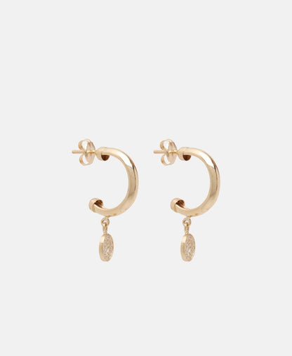 Lawrence Grey Fine Jewelry Obručové náušnice Zlatá 1