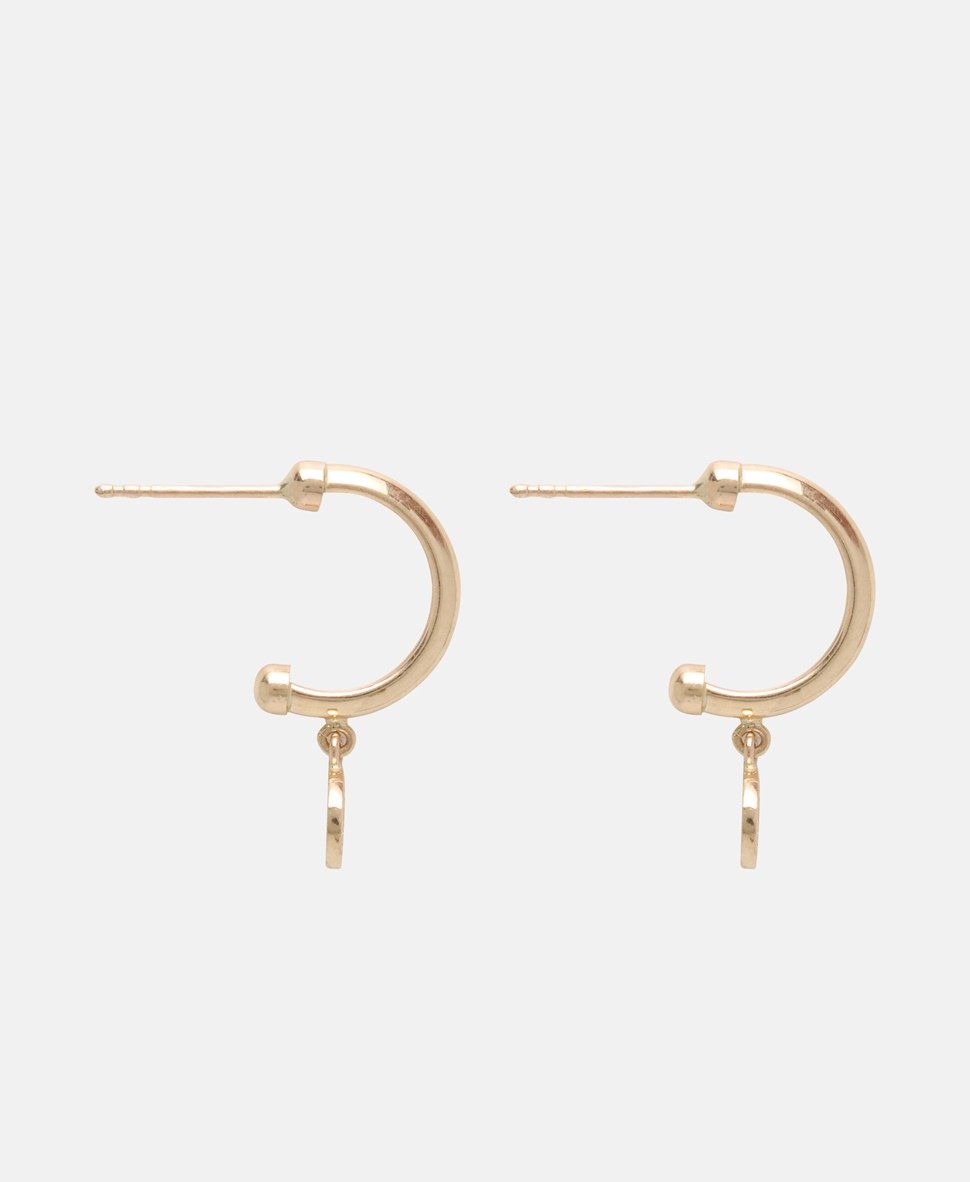 Lawrence Grey Fine Jewelry Obručové náušnice Zlatá 2