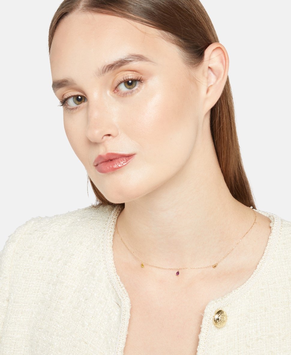 Lawrence Grey Fine Jewelry řetízek s přívěskem Zlatá 3
