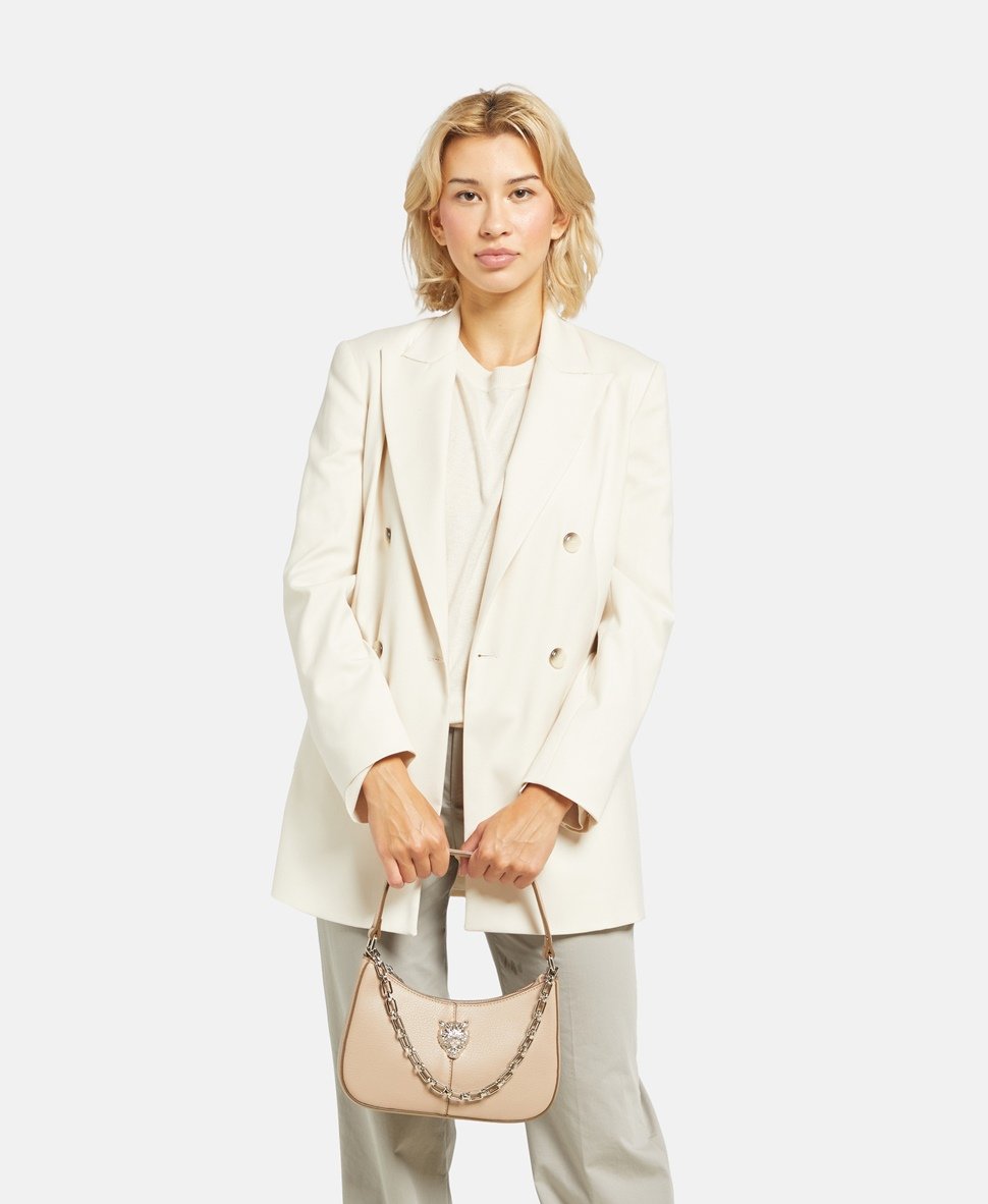 Plein Sport hobo kabelka Tan 5
