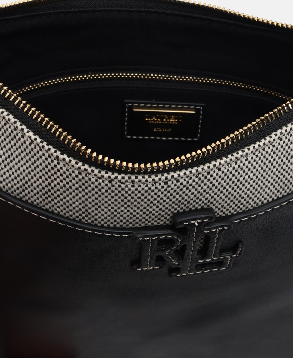Lauren Ralph Lauren kabelka přes rameno Černá 3