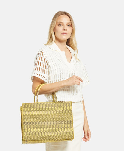 Furla kabelka tote Zelená 5
