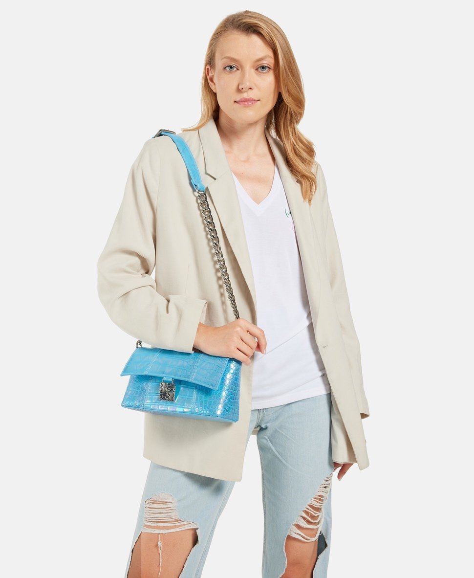 Steve Madden kabelka Světle modrá 5