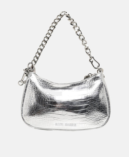 Steve Madden kabelka přes rameno Stříbrná 4