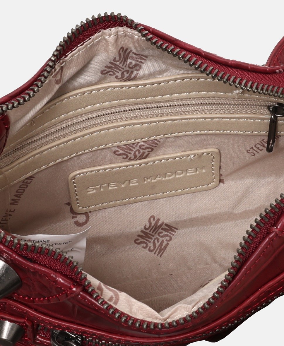 Steve Madden kabelka přes rameno Vínová 3