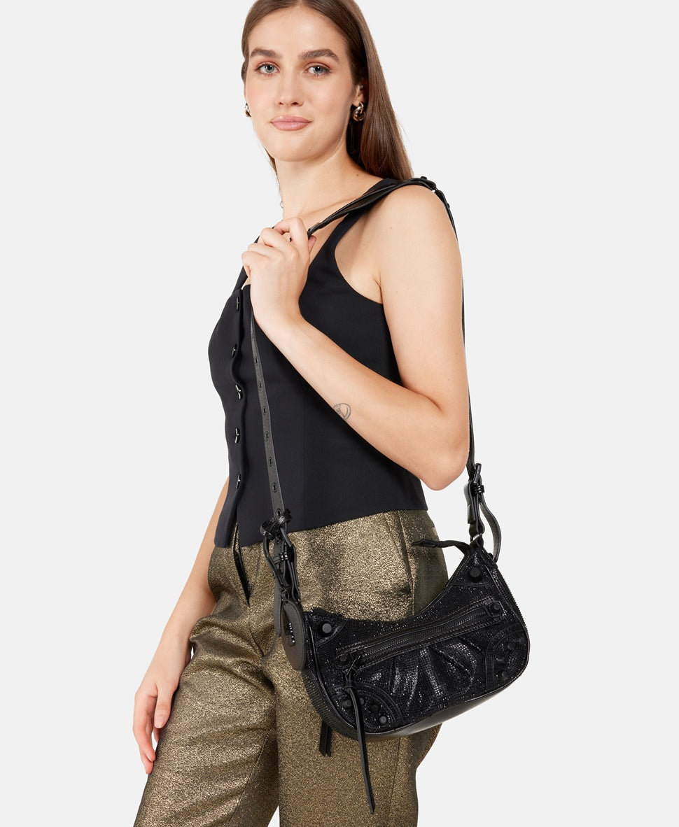 Steve Madden kabelka přes rameno Černá 5