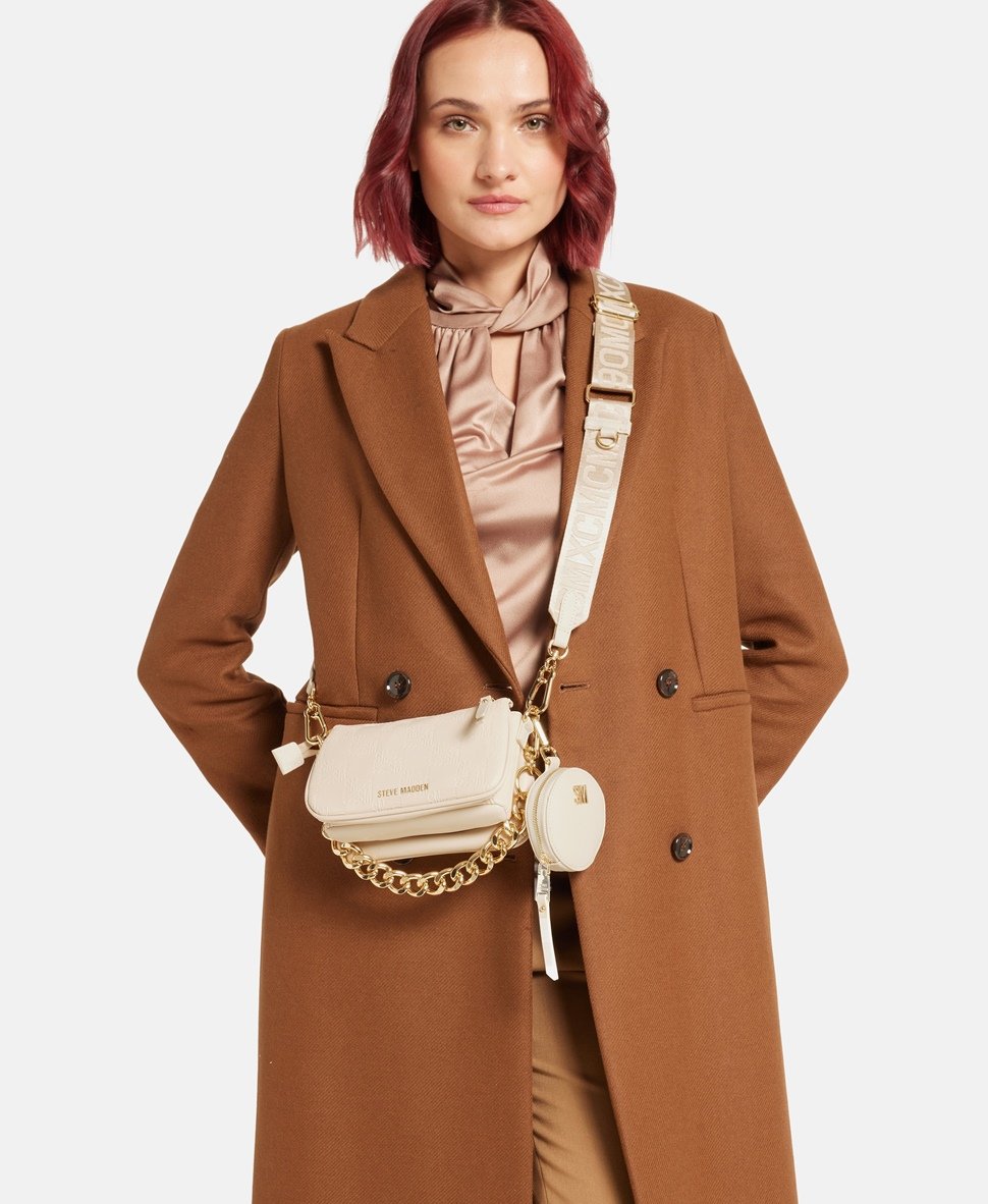 Steve Madden kabelka přes rameno Ecru 5