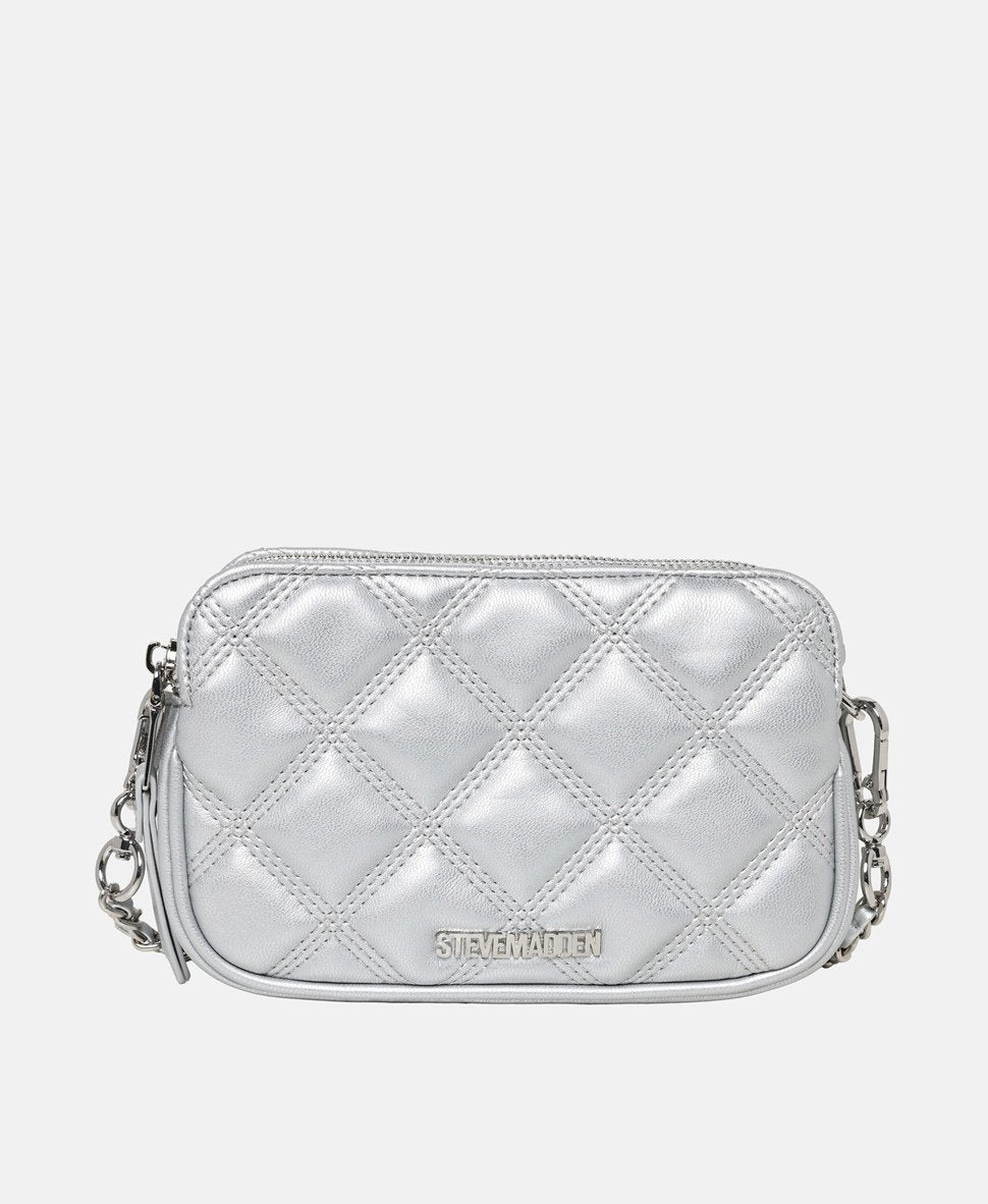 Steve Madden kabelka Stříbrná 4