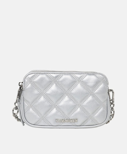 Steve Madden kabelka Stříbrná 4