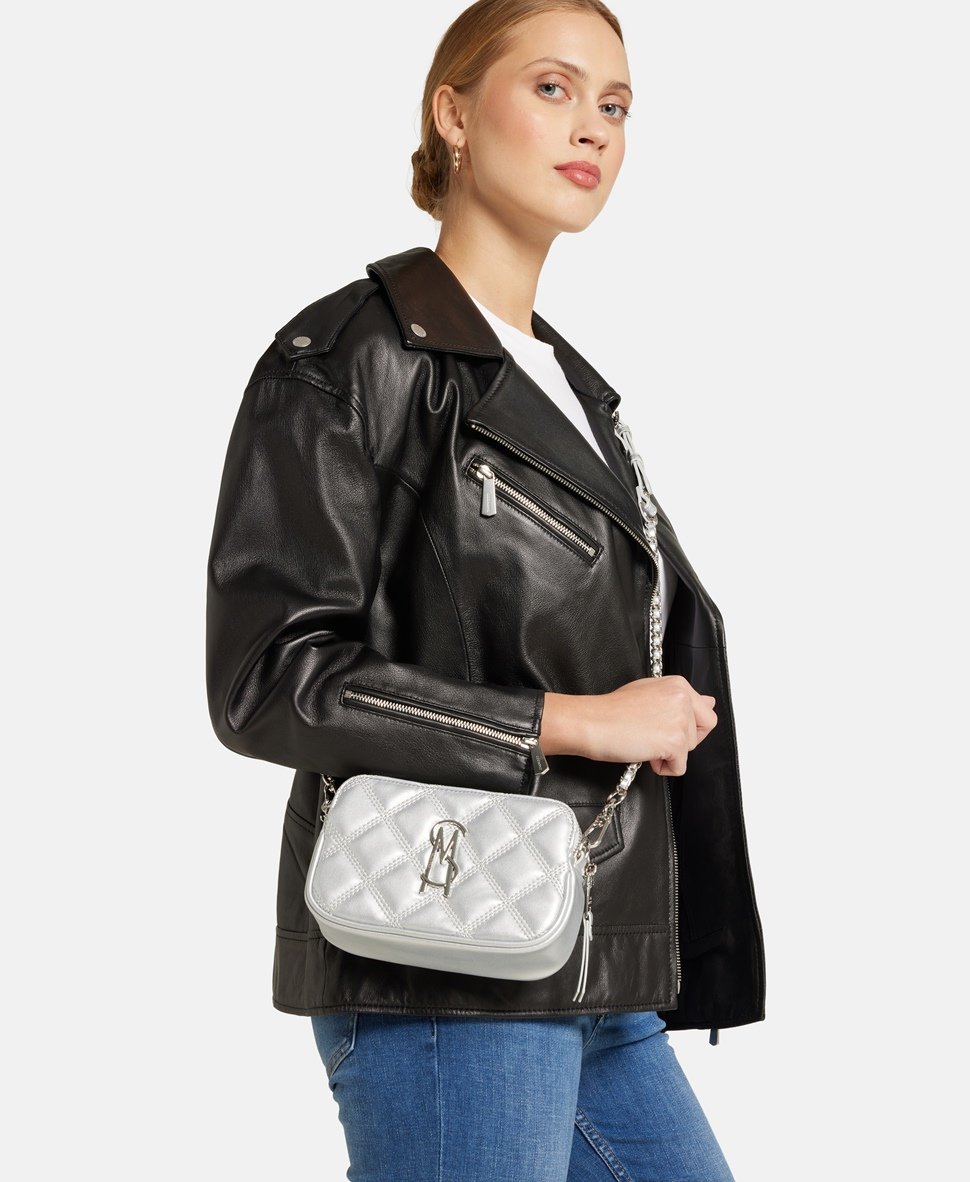 Steve Madden kabelka Stříbrná 5