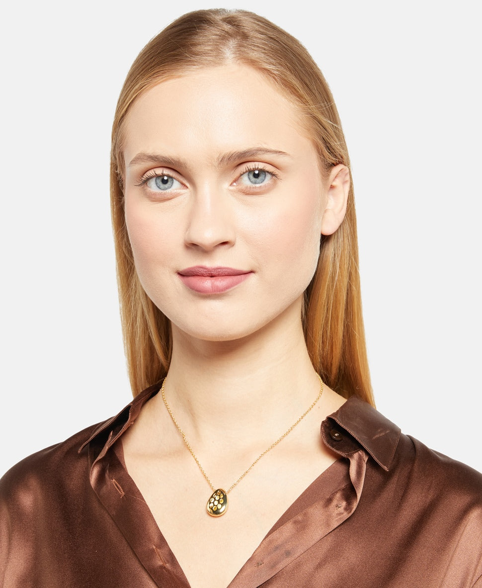 Rivka Friedman řetízek s přívěskem Zlatá 3