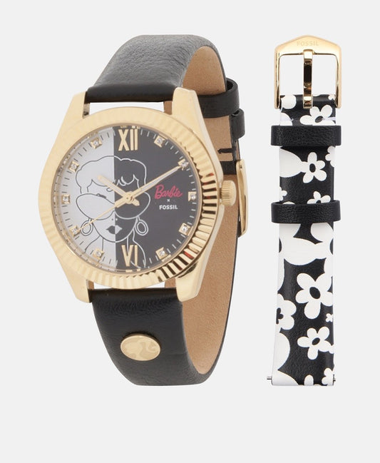 Fossil hodinky s vyměnitelným řemínkem Zlatá 1