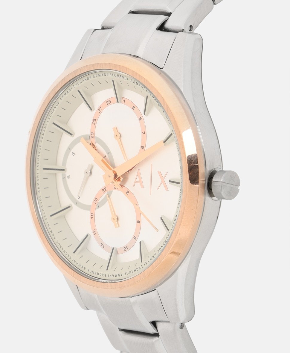 Armani Exchange hodinky Stříbrná 2