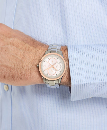Armani Exchange hodinky Stříbrná 5