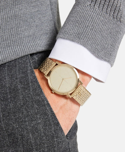 Armani Exchange hodinky Zlatá 5