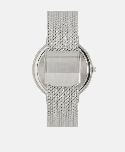 Emporio Armani hodinky Stříbrná 3