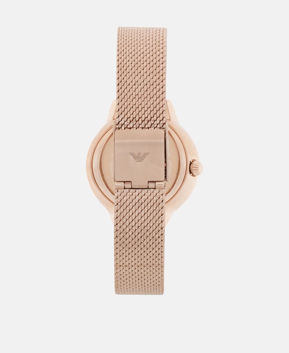 Emporio Armani hodinky Růžově zlatá 3