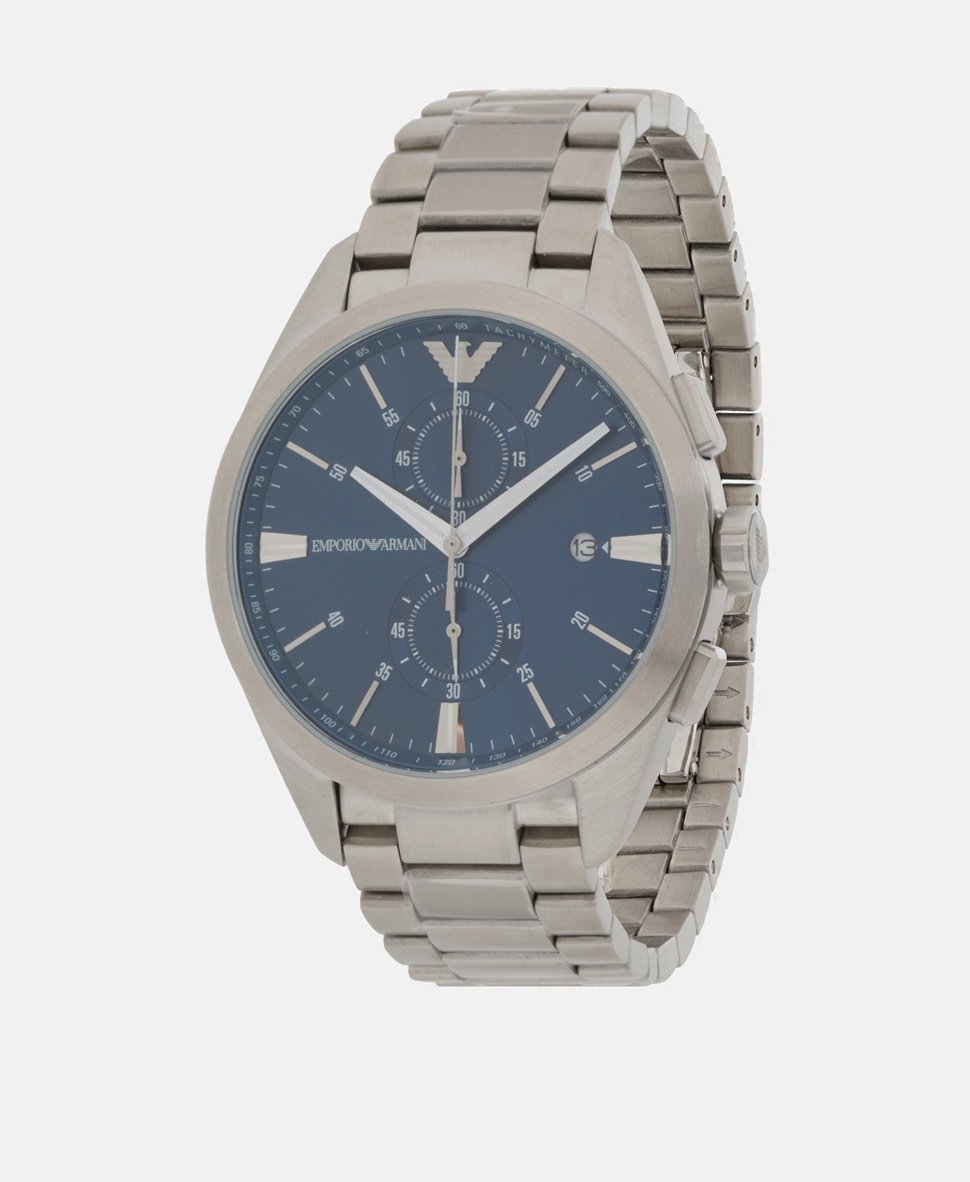 Emporio Armani hodinky Stříbrná 1