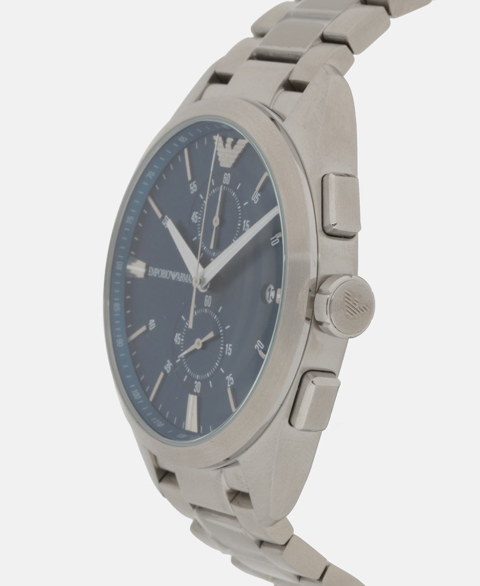 Emporio Armani hodinky Stříbrná 2