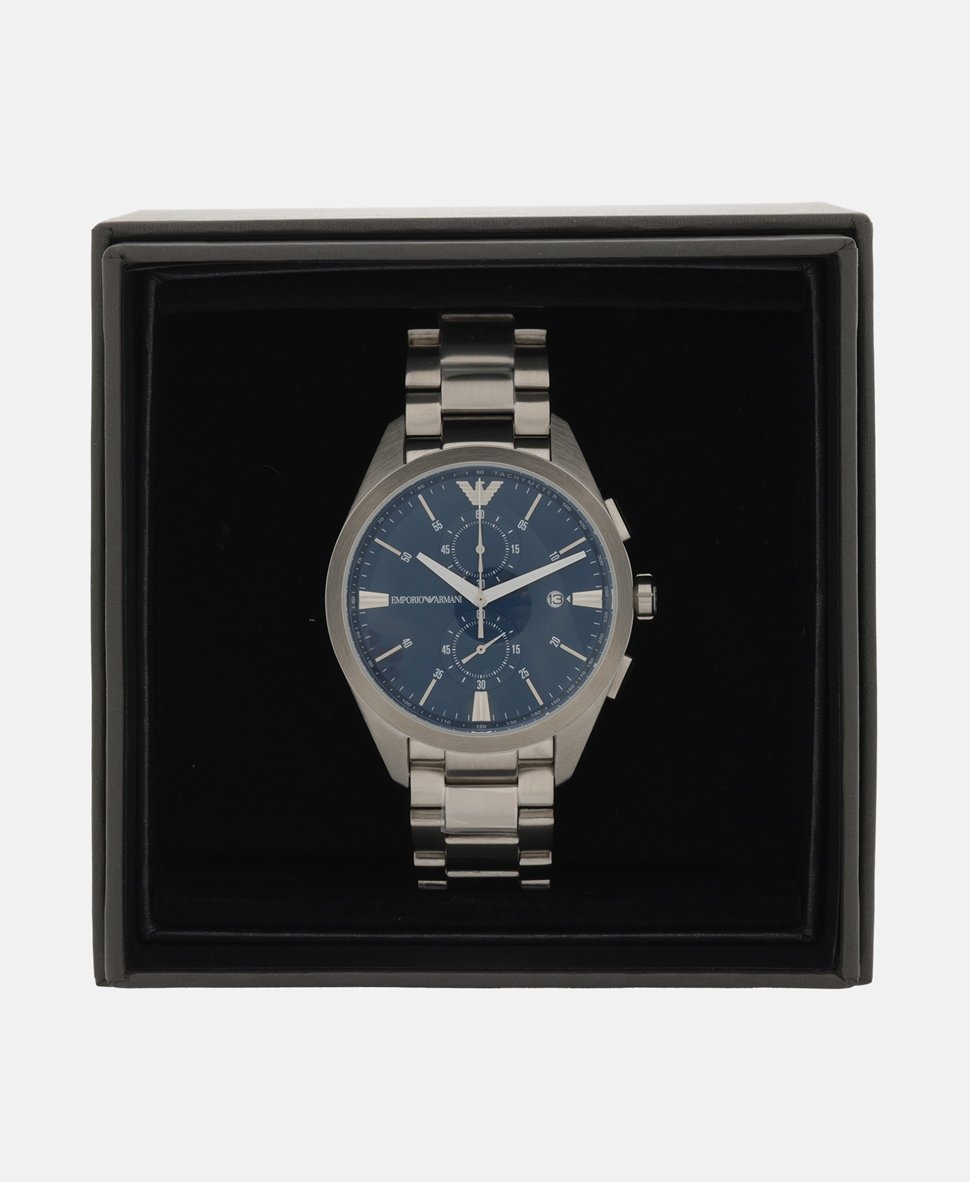 Emporio Armani hodinky Stříbrná 4
