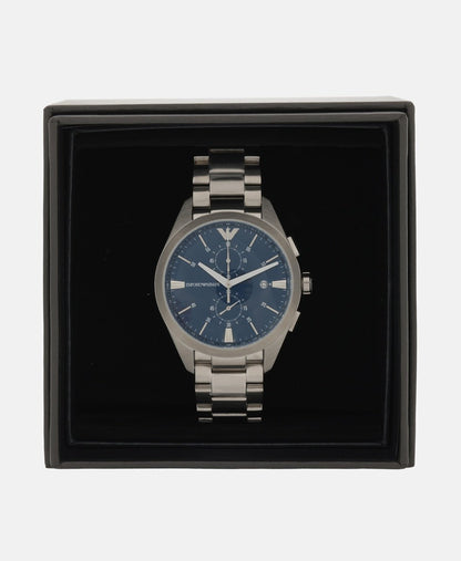 Emporio Armani hodinky Stříbrná 4