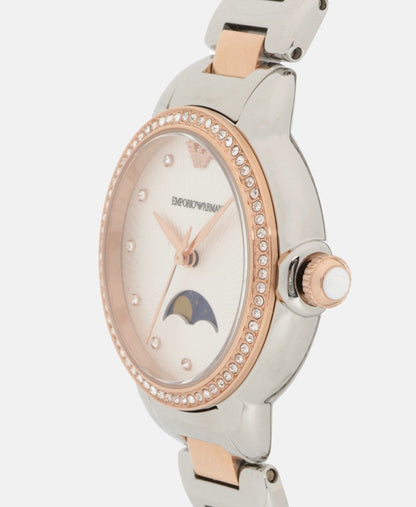 Emporio Armani hodinky Stříbrná 2