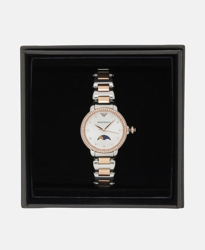 Emporio Armani hodinky Stříbrná 4