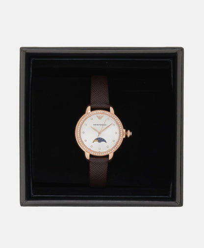 Emporio Armani hodinky Růžově zlatá 4