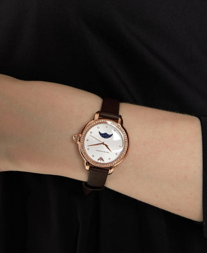 Emporio Armani hodinky Růžově zlatá 5