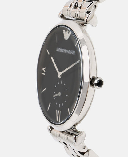 Emporio Armani hodinky Stříbrná 2