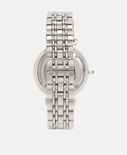 Emporio Armani hodinky Stříbrná 3