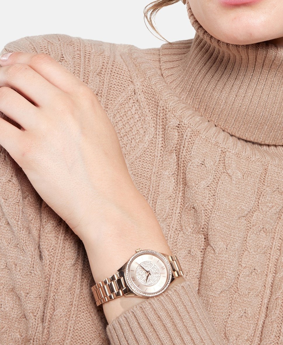 Michael Kors hodinky Růžově zlatá 4