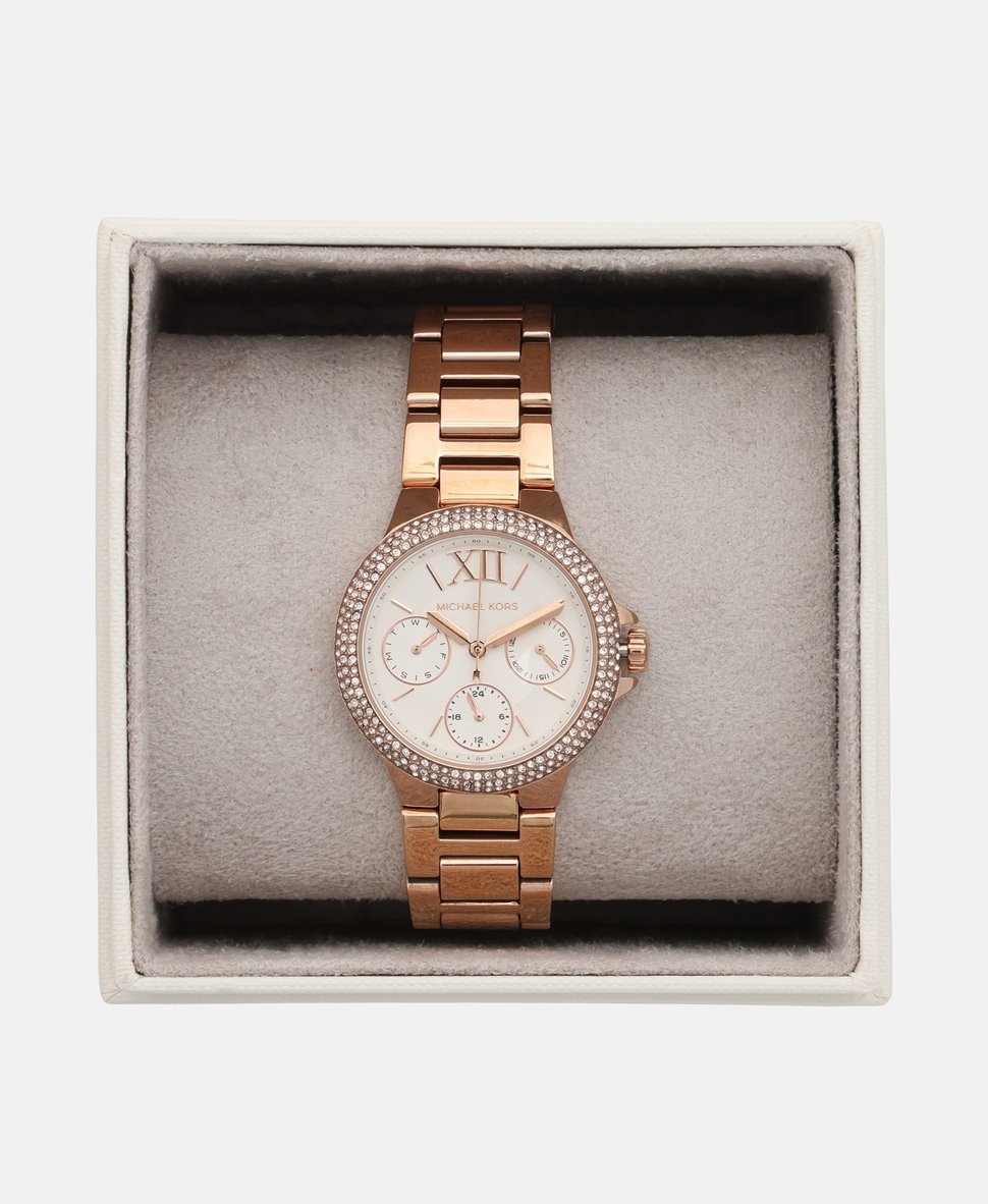 Michael Kors hodinky Růžově zlatá 4