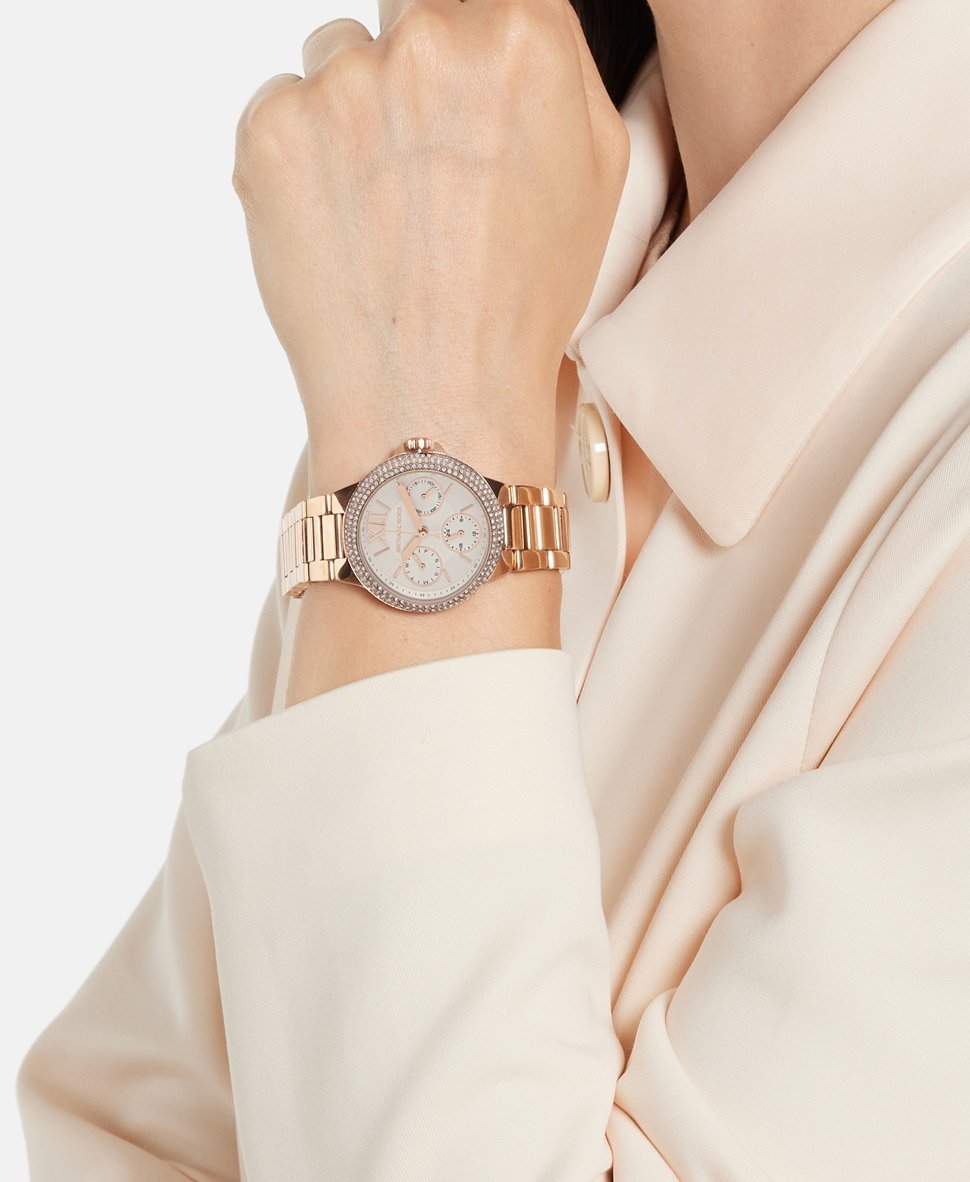 Michael Kors hodinky Růžově zlatá 5