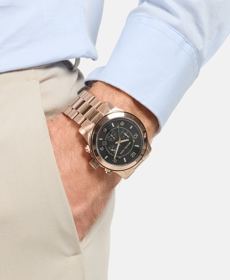 Michael Kors hodinky Růžově zlatá 5