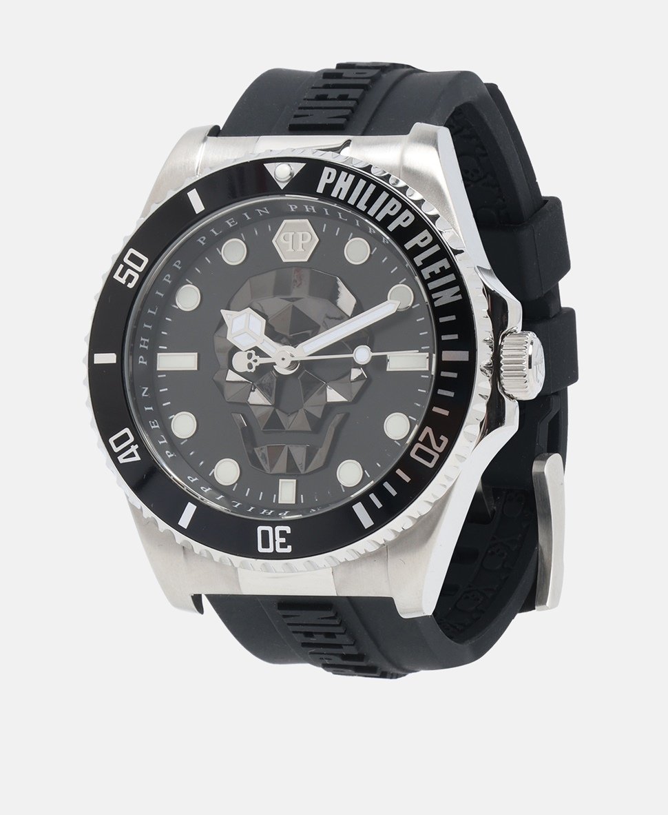 Philipp Plein hodinky Stříbrná 1