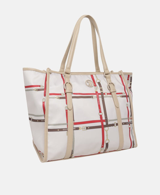 U.S. Polo Assn. kabelka tote Béžová 1