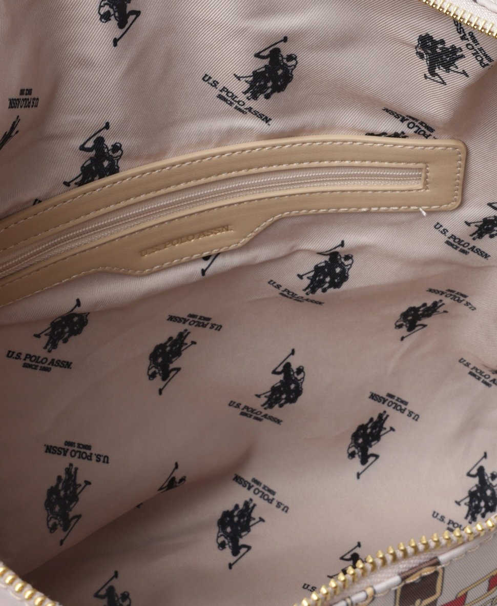 U.S. Polo Assn. kabelka přes rameno Béžová 3