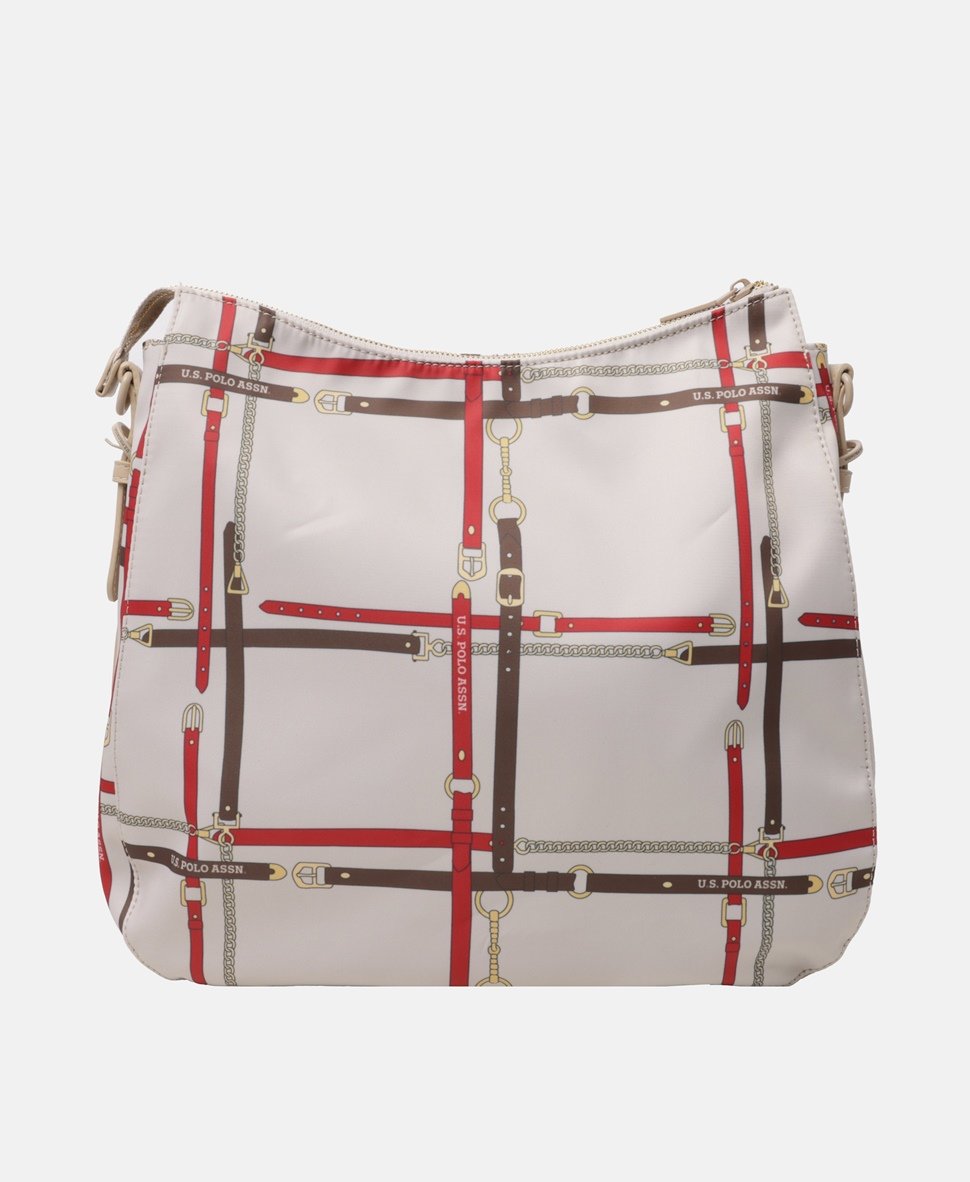 U.S. Polo Assn. kabelka přes rameno Béžová 4