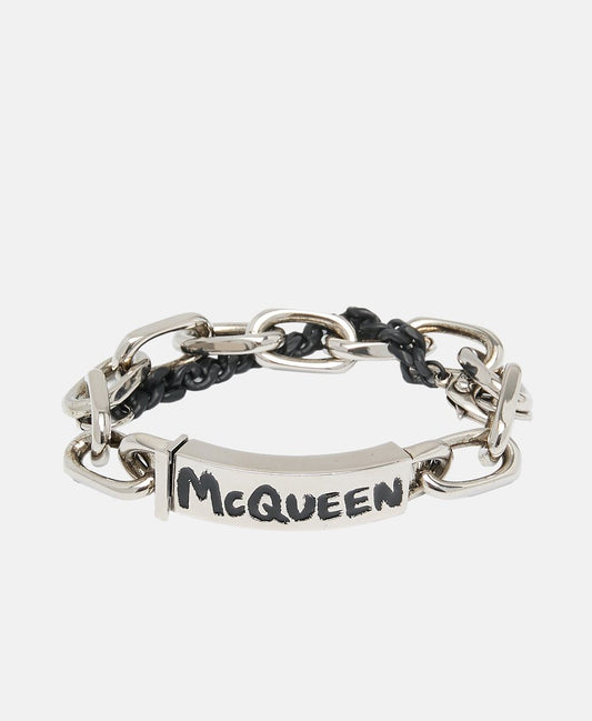 Alexander McQueen náramek Stříbrná 1