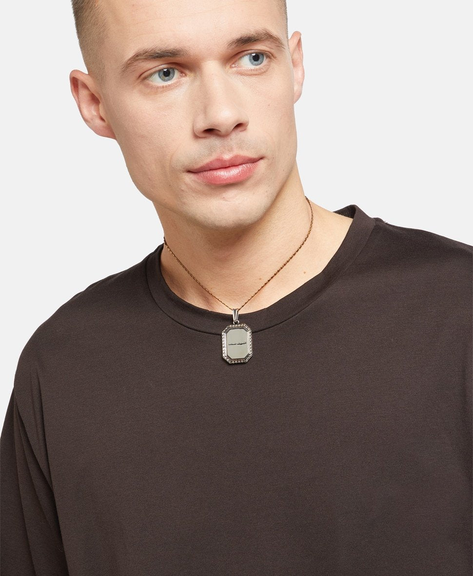 Alexander McQueen řetízek s přívěskem Stříbrná 4