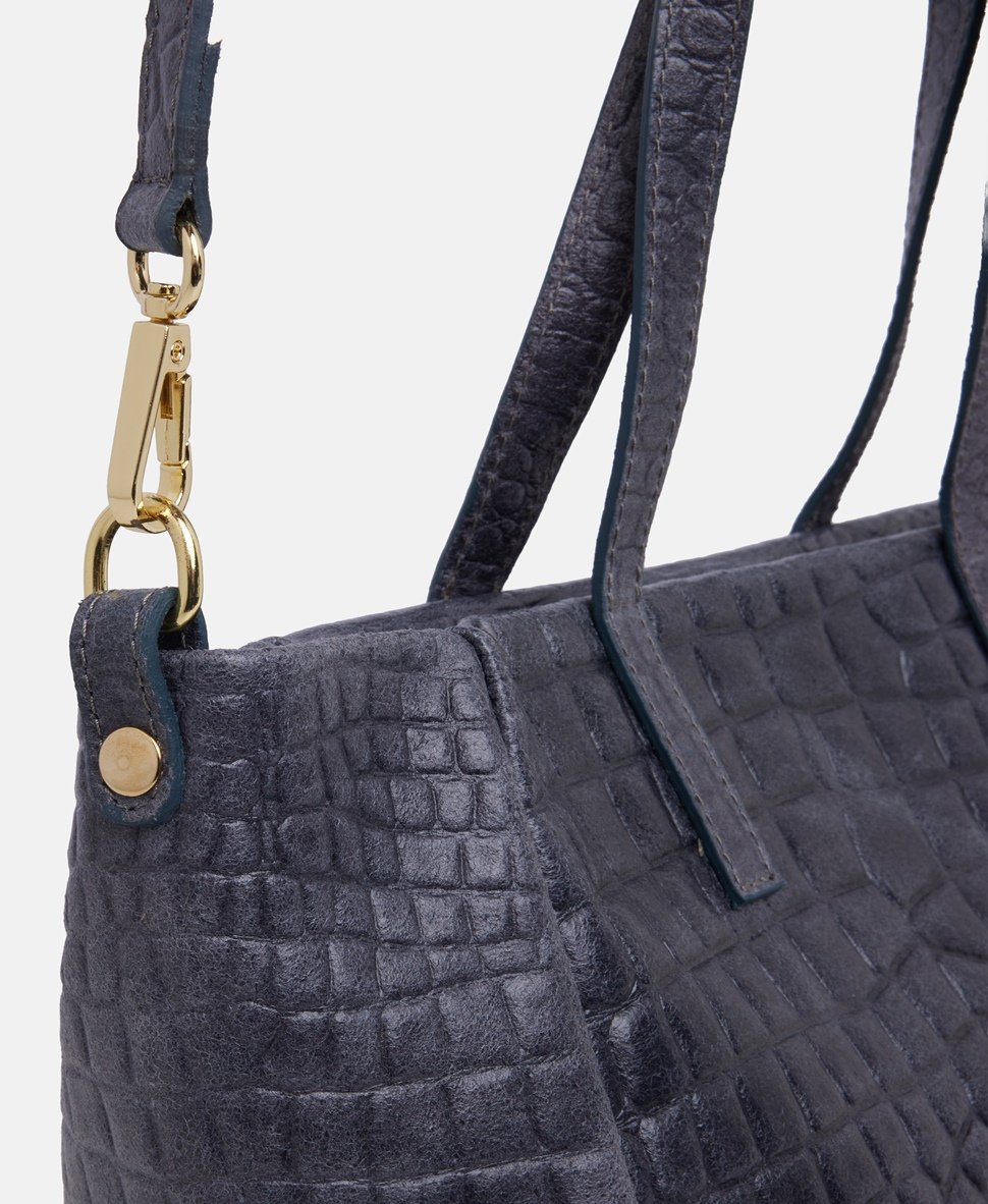 Santini Firenze kabelka shopper Šedá 2