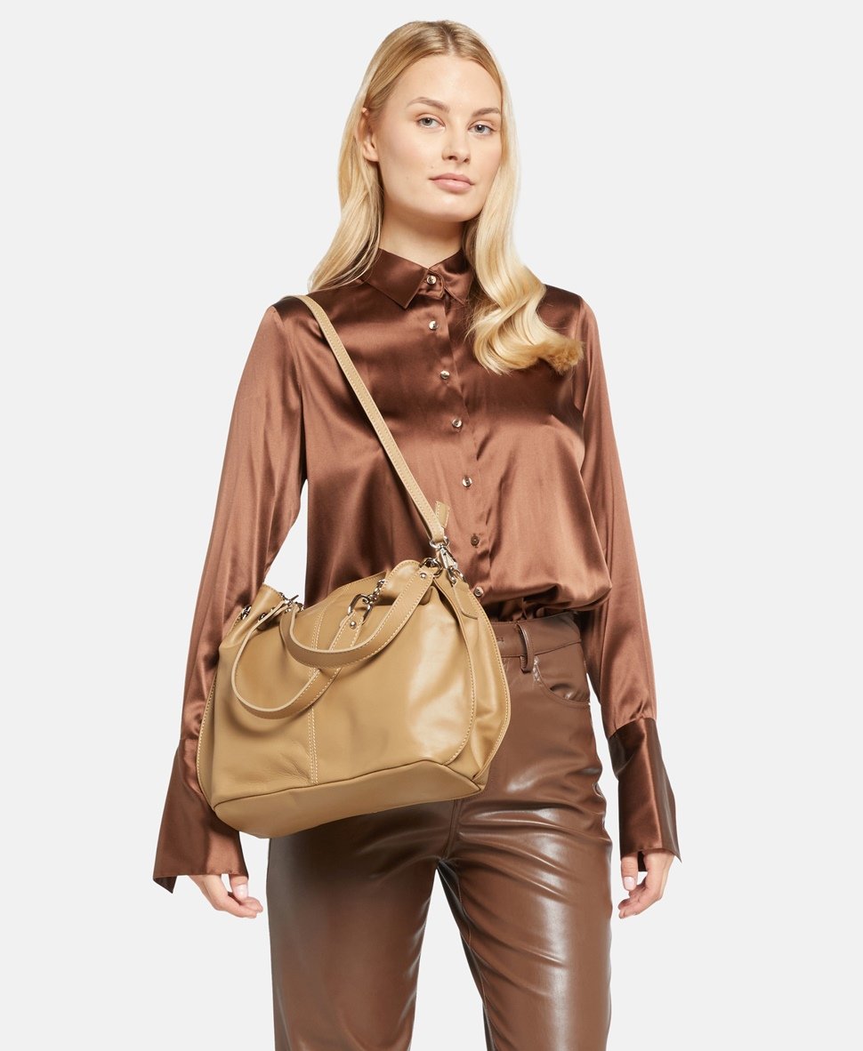 Santini Firenze kabelka Taupe 5