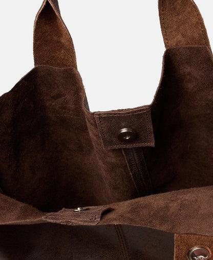 Santini Firenze kabelka shopper Tmavě hnědá 3