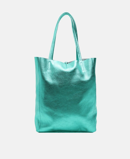 Santini Firenze kabelka tote Tyrkysová 4