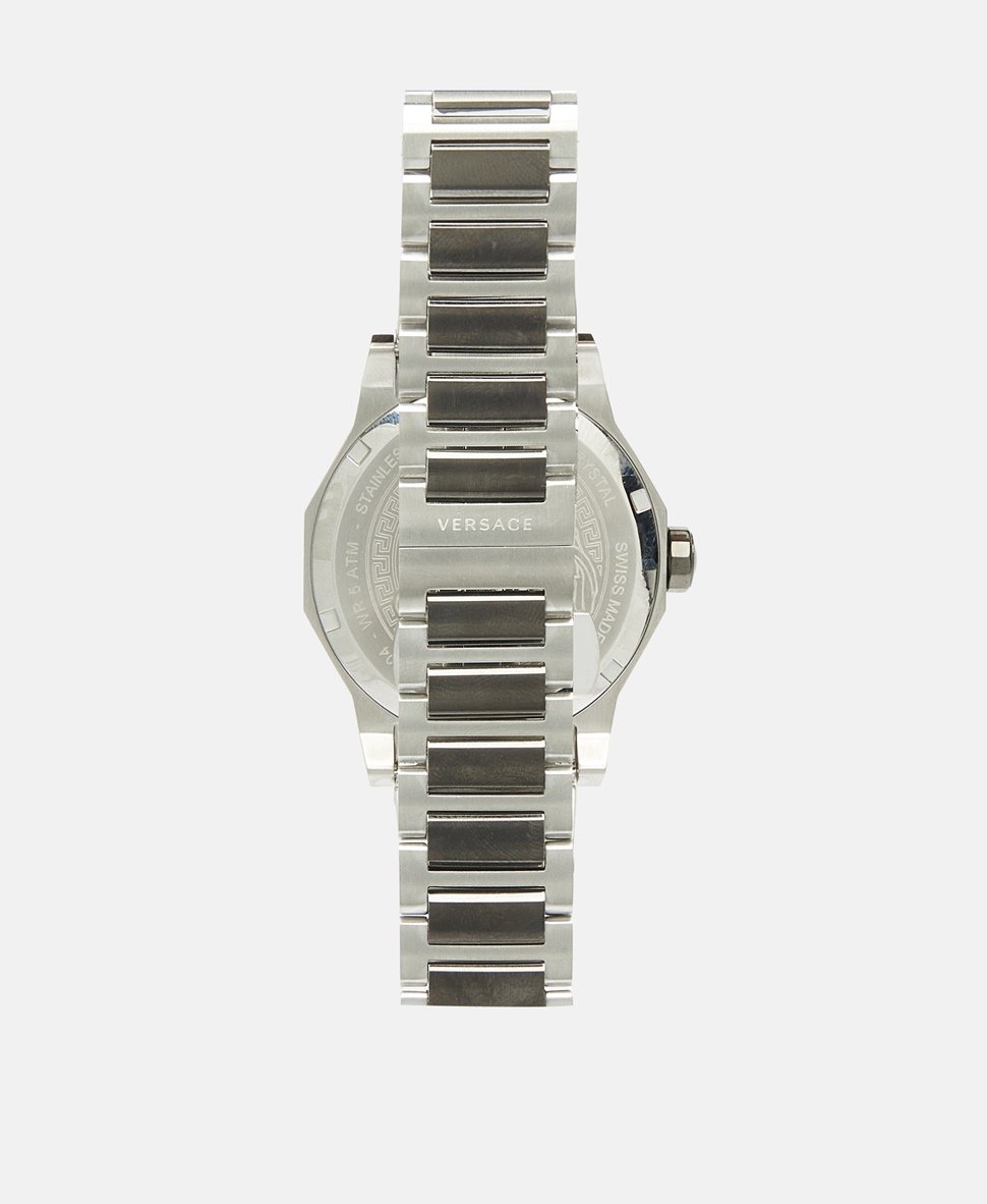Versace hodinky Stříbrná 3