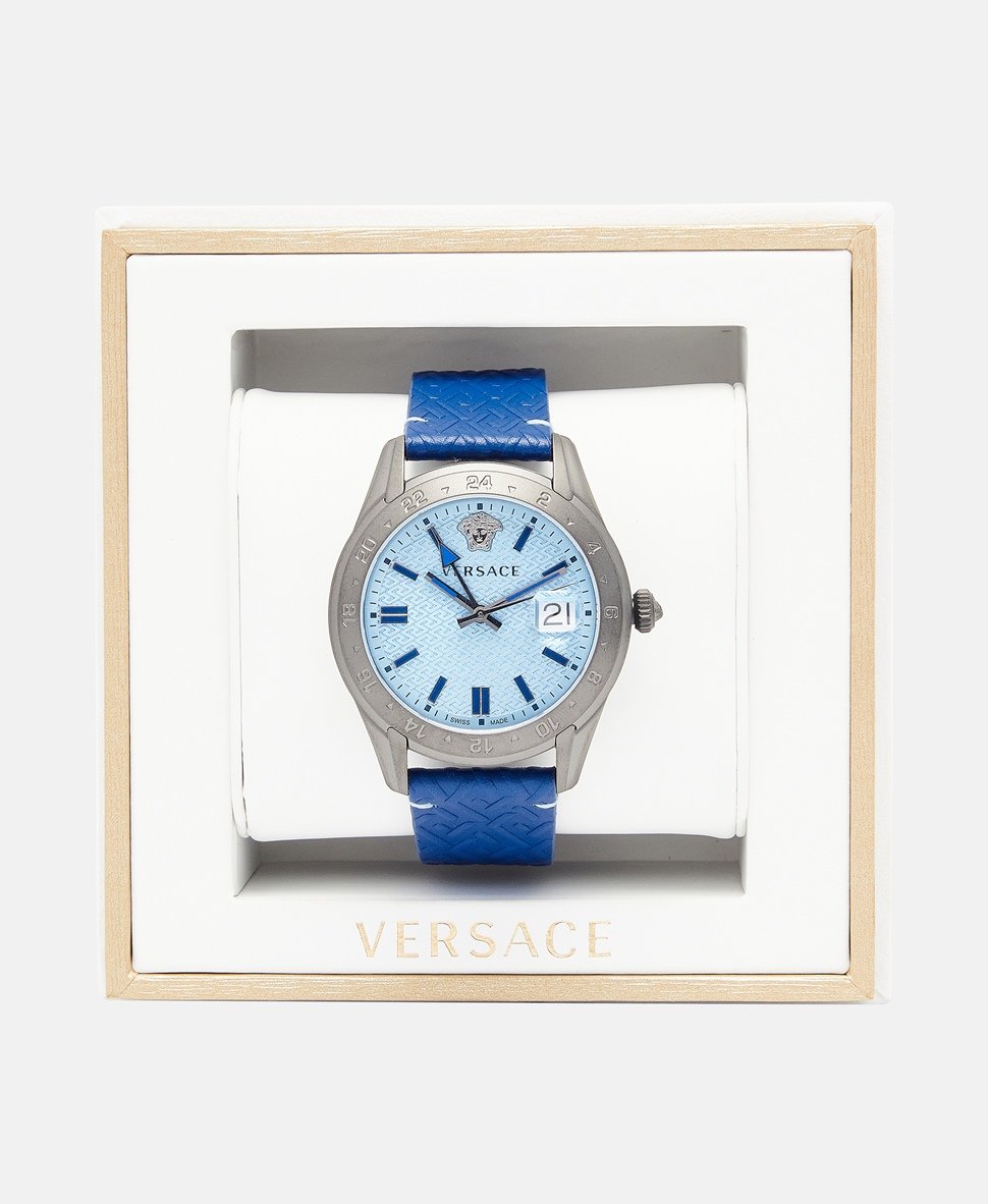 Versace hodinky Antracitová 4