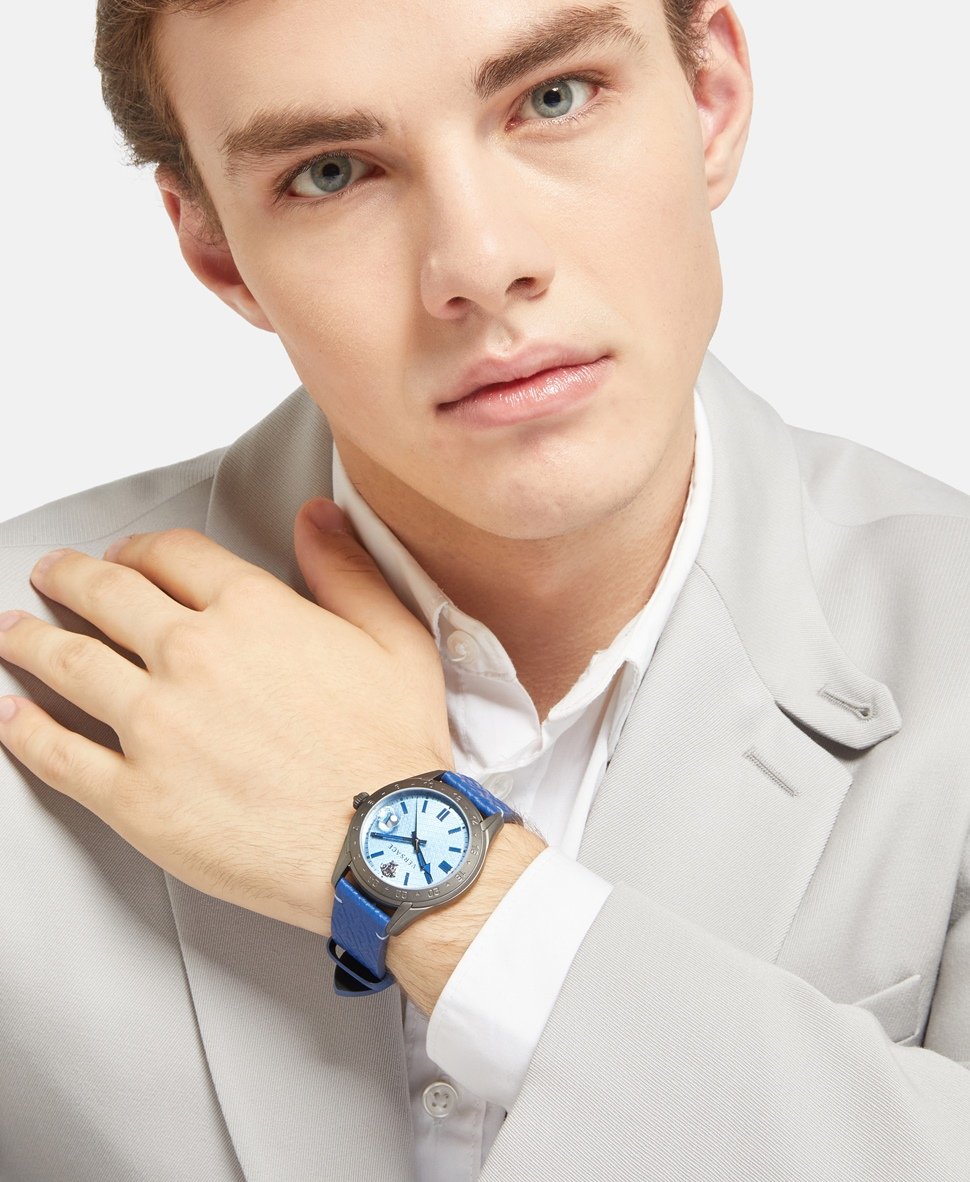 Versace hodinky Antracitová 5